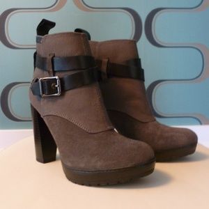 G-Star Raw Suede & Canvas Booties